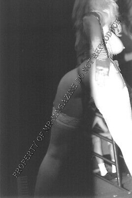 Nina Hartley Candid Original 4x6 Photo 1990s Performing Nude at Live Show 313ig