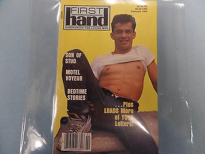 First Hand Gay Adult Digest Motel February 1992 031516lm-ep