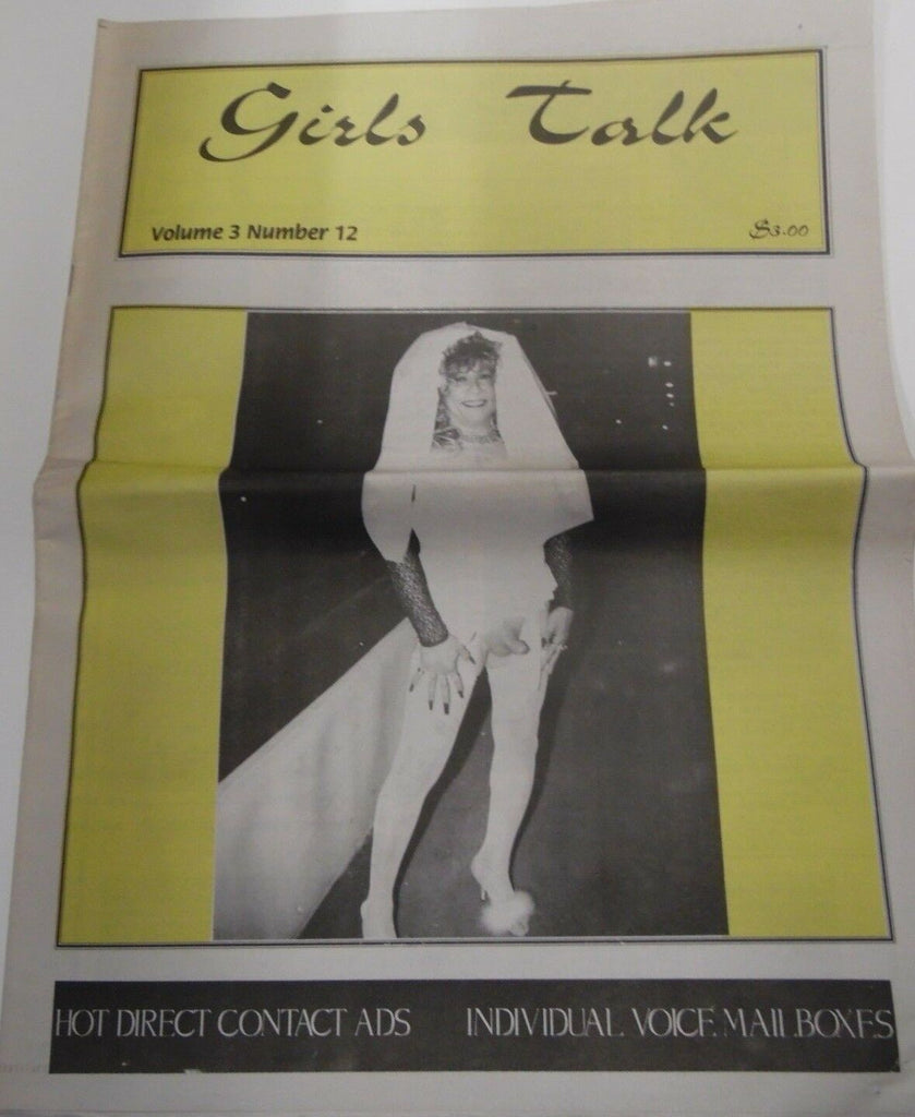 Girls Talk Transvestite Contacts Newspaper vol.3 #12 112718lm-ep