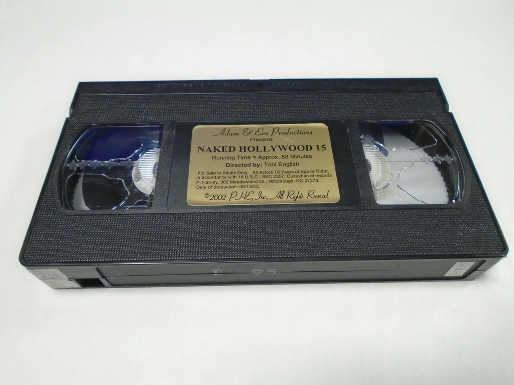 Naked Hollywood 15 2002 Toni English Adult VHS 042219AMP3