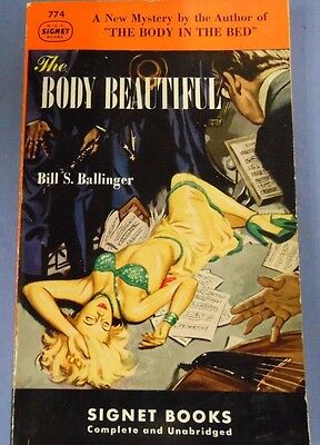 Body Beautiful Adult Novel by Bill S. Ballinger 1950 Signet Books 061317lm-ep