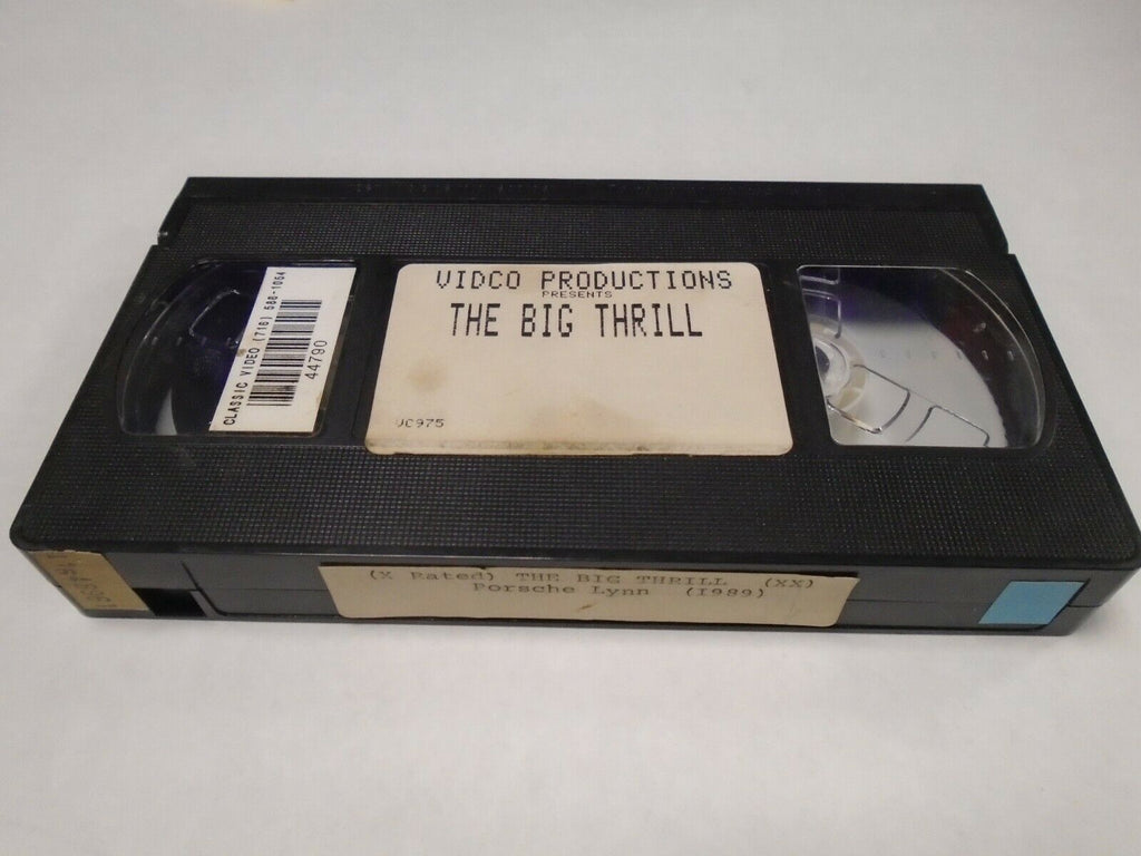 The Big Thrill Porsche Lynn Nina Hartley 1989 Adult VHS 021919AMP3