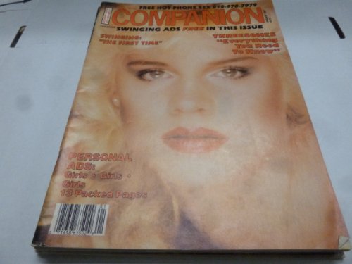 Companion Classic Mens Magazine "Swinging: The First Time" January 1987