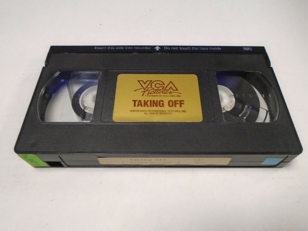 Taking Off Kristara Barrington 1986 Adult VHS 040419AMP2