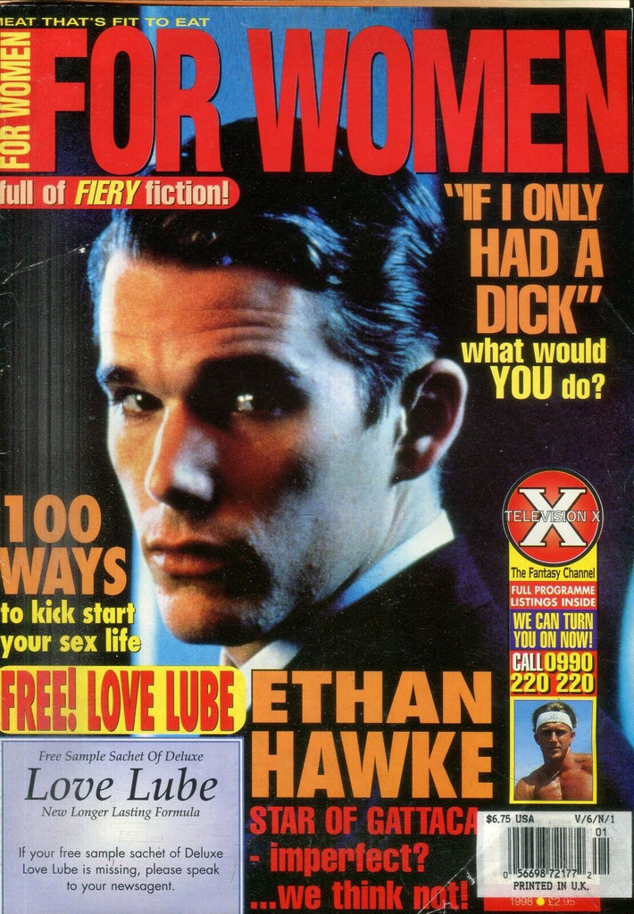 For Women Magazine Ethan Hawke vol.6 #1 1998 121818lm-ep