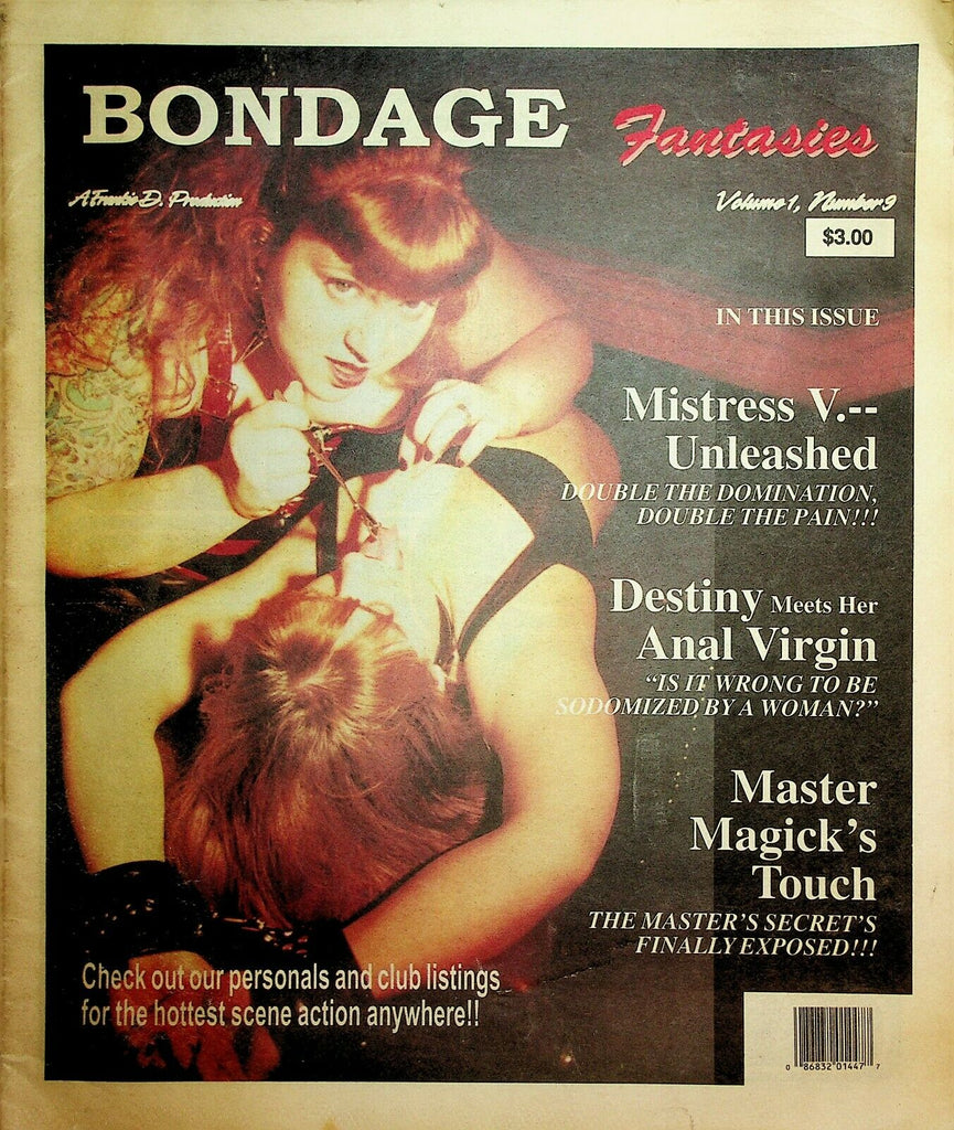 Bondage Fantasies Newspaper Mistress V vol.1 #9 1999 022120lm-ep2