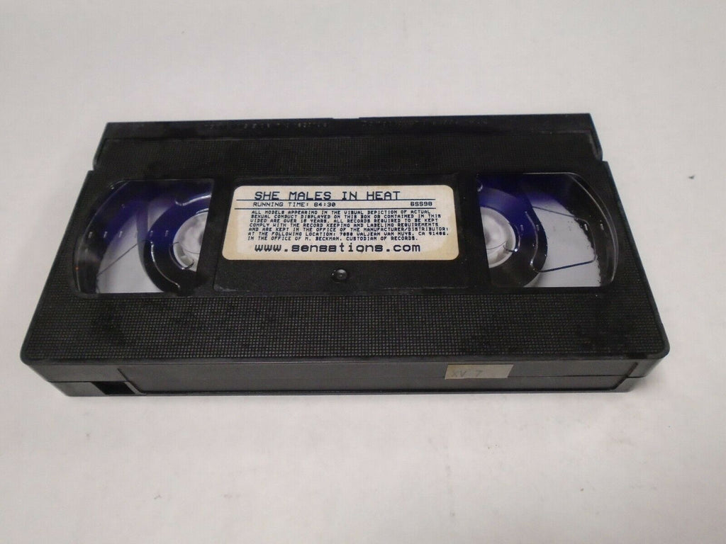 She Males in Heat 84 Minutes Sensations Adult VHS 031219AMP3