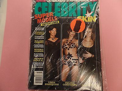Celebrity Skin Adult Magazine Helena Christensen #32 1994 /sealed. 031116lm-ep