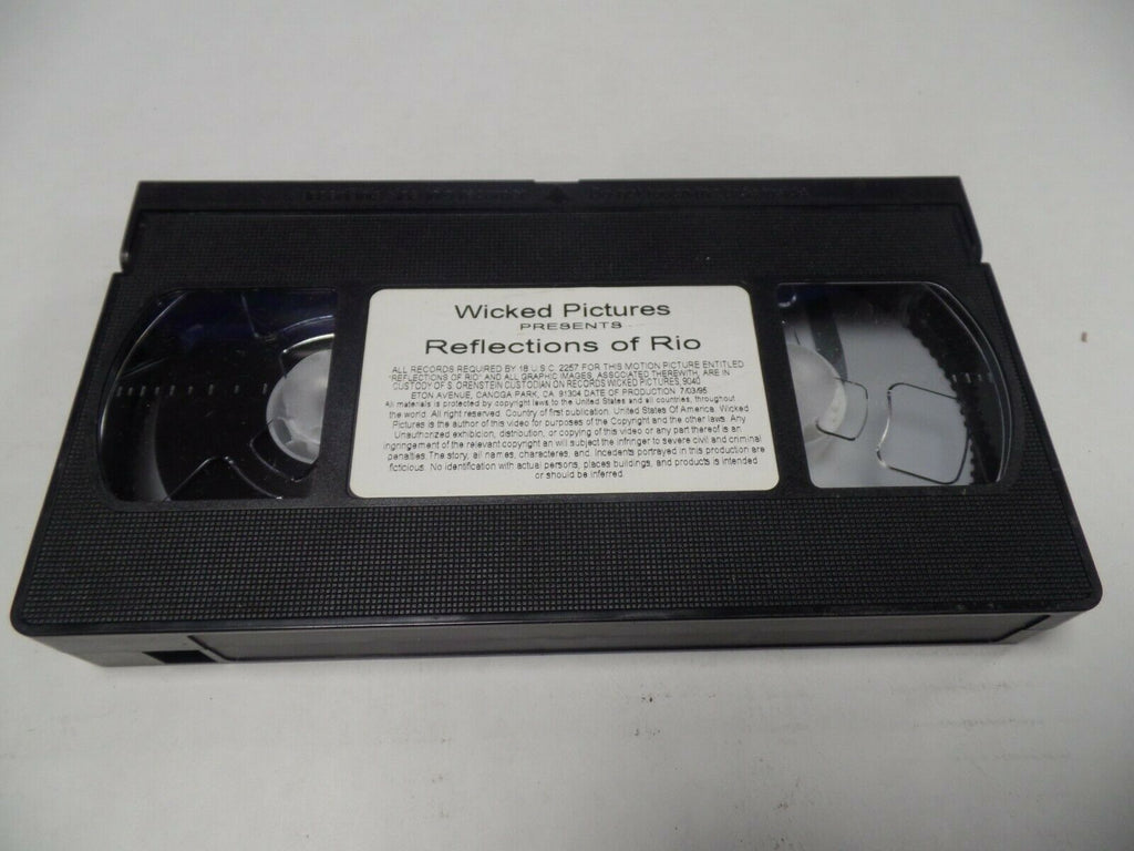 Reflections of Rio 1993 Alicia Rio Rebecca Bardoux Adult VHS 051619AMP