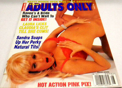 For Adults Only Magazine "Laura Licks" August 1996  020726lmp
