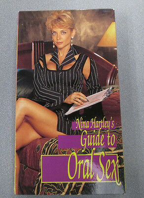 Nina Hartley's Guide To Oral Sex Adult VHS Tape XXX vg 112614lm-ep5