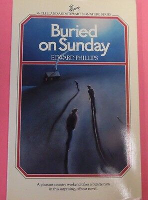 Buried On Sunday Adult Novel by Edward Phillips 1986 102313lm-epa