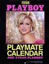 Playboy Playmate Wall Calendar + 3-Year Planner 1998