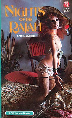Nights Of The Rajah Victorian Novel by Anonymous 1983 Grove Press 030318lm-ep
