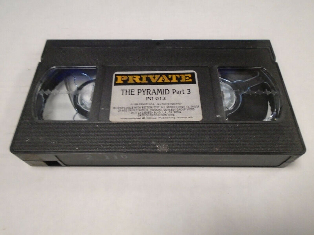 The Pyramid Part 3 Private North America 1996 Adult VHS 032019AMP3
