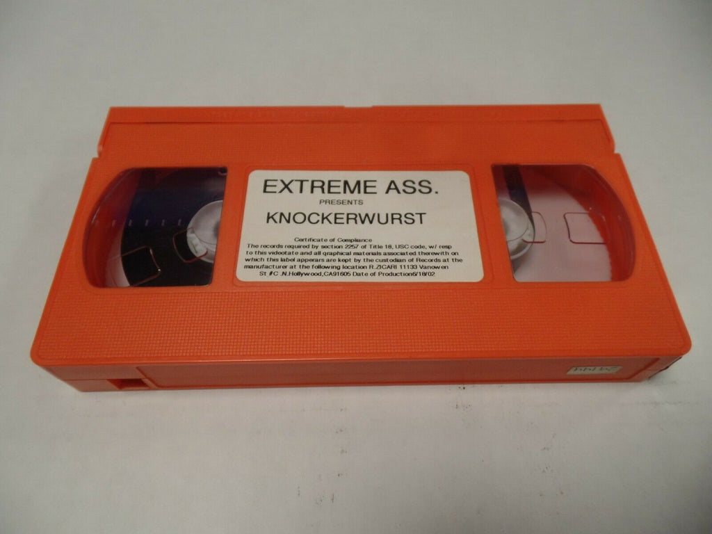 Knocker Wurst Extreme Associates 2002 Adult VHS 051619AMP