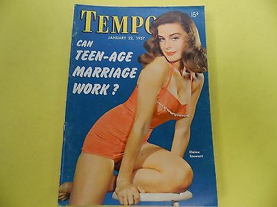 Tempo Adult Digest Elaine Stewart January 22, 1957 052716lm-ep
