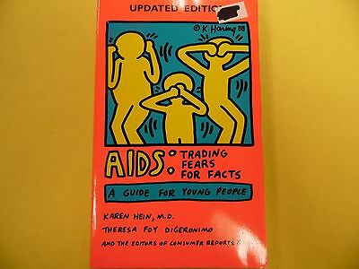 Aids: Trading Fears For Facts Adult Book by Karen Hein, M.D. 1992 052216lm-ep