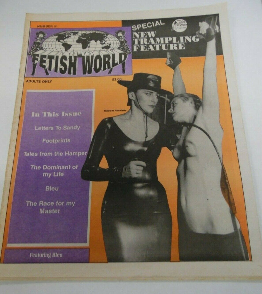 Fetish World Newspaper Mistress Anastasia #61 1995 121719lm-ep2