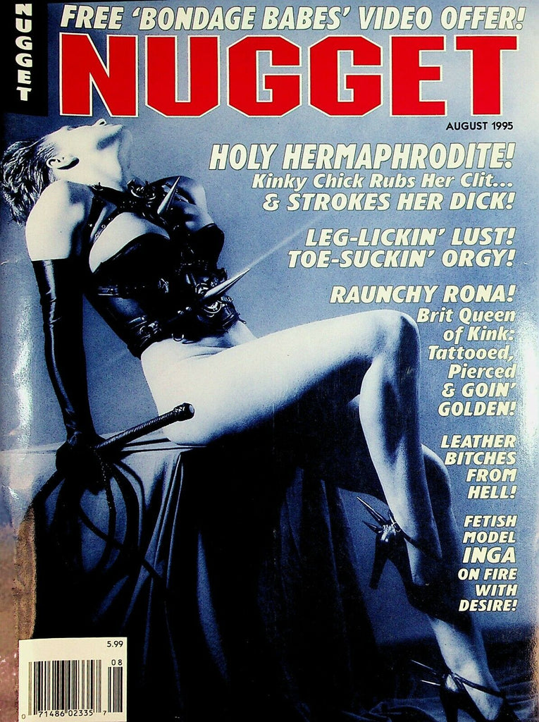 Nugget Magazine Leg-Lickin' Toe-Suckin' Orgy August 1995 102420lm-ep