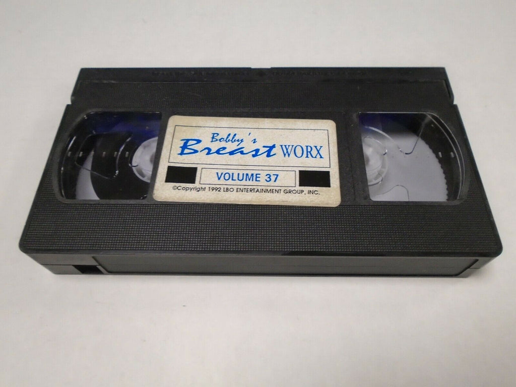 Bobby's Breast Worx Vol 37 1992 LBO Ent Adult VHS 021419AMP3