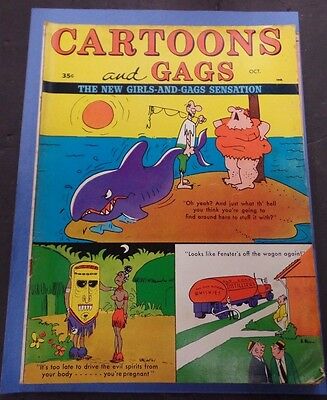 Cartoons And Gags Adult Magazine October 1967 123115lm-ep