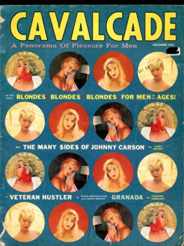 Cavalcade Vintage Magazine Johnny Carson/ Blondes! Blondes! Blondes! December 1963 082726AMP-