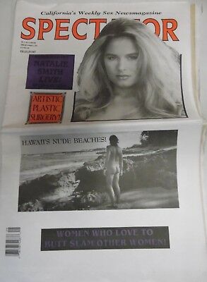 Spectator California Sex Newspaper Natalie Smith #804 1994 082318lm-ep