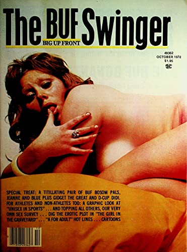 The BUF Swinger Men's Magazine Cover and Centerfold Girl Busty Diedre October 1978