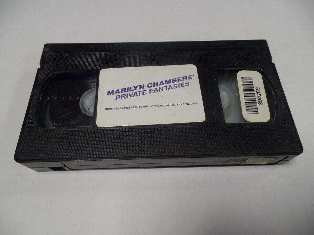 Marilyn Chambers' Private Fantasies #1 1983 Adult VHS 041819AMP