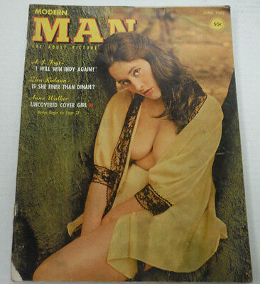 Modern Man Busty Adult Magazine Anne Walker June 1962 081215lm-ep