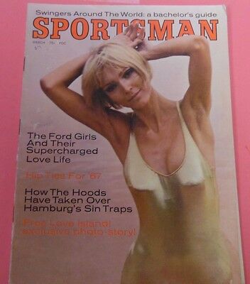 Sportsman Busty Vintage Magazine The Ford Girls March 1967 082313lm-epa