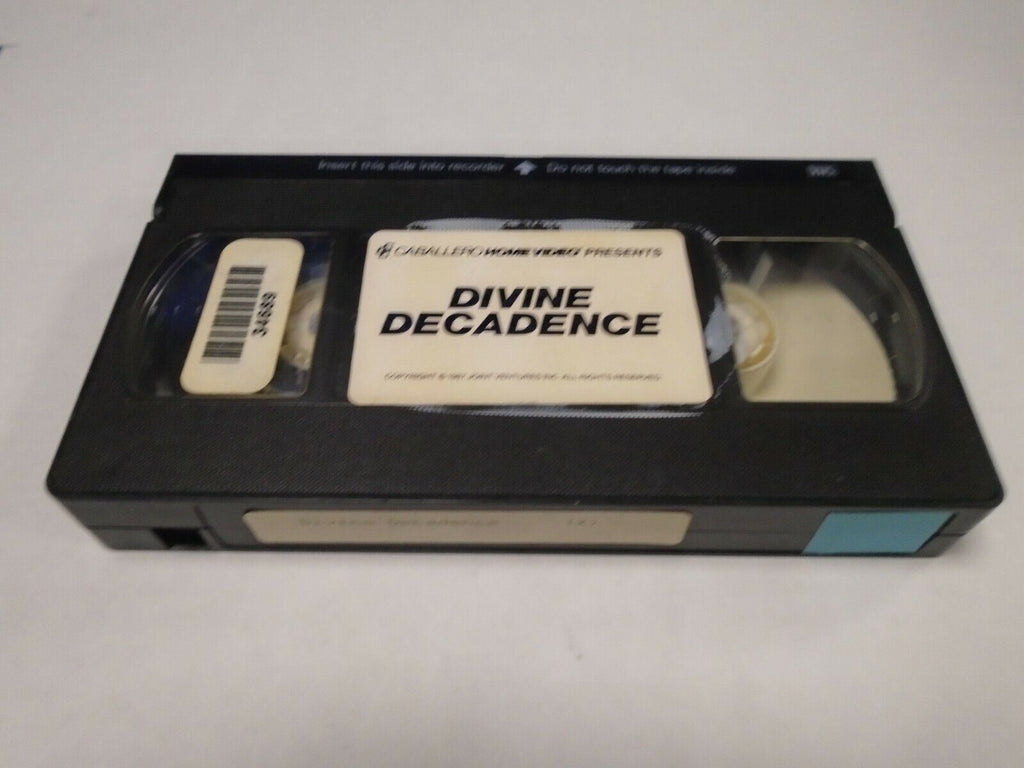 Divine Decadence 1987 Alicia Monet Nina Hartley Adult VHS 042319AMP3