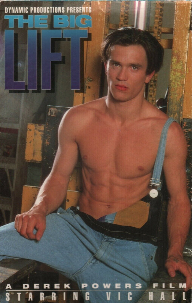 The Big Lift Derek Powers Vic Hall Randy Mixer Gay Male Adult VHS 102119AMP3