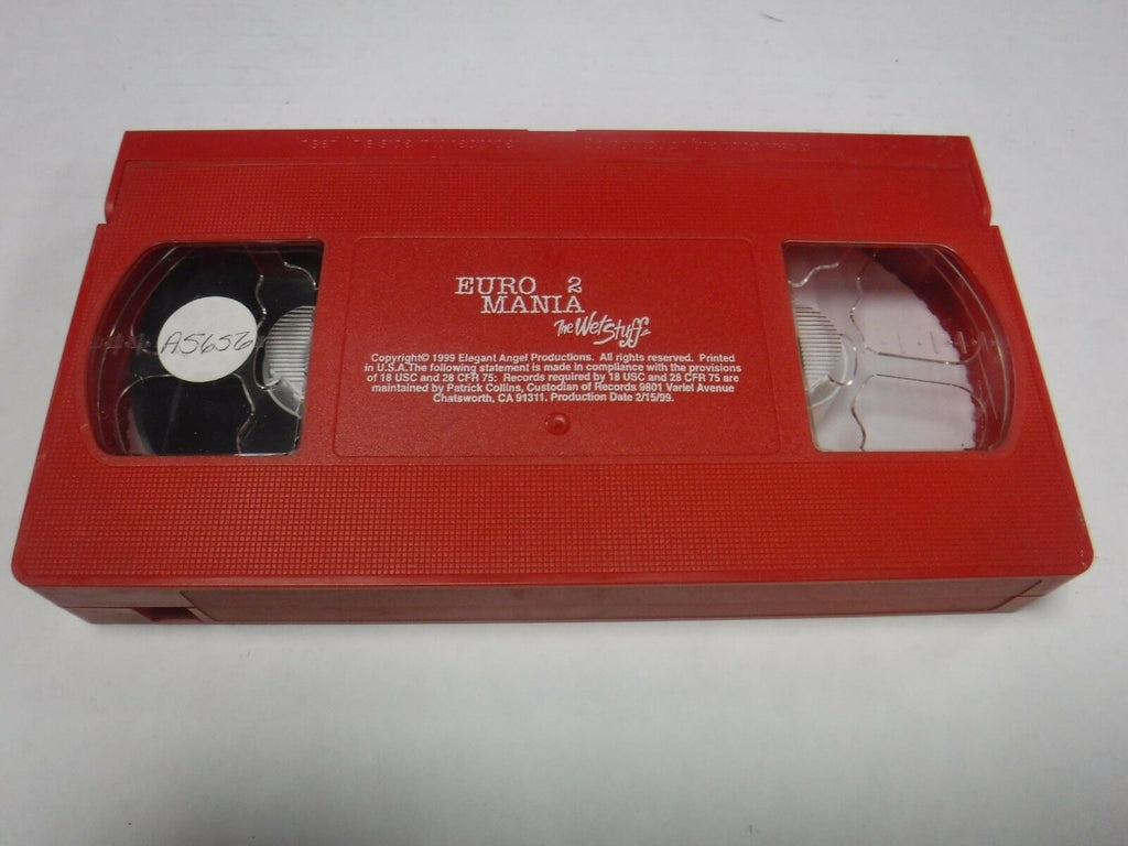 Euro Mania 2 The Wet Stuff 1999 XXX Adult VHS 010219AMP3