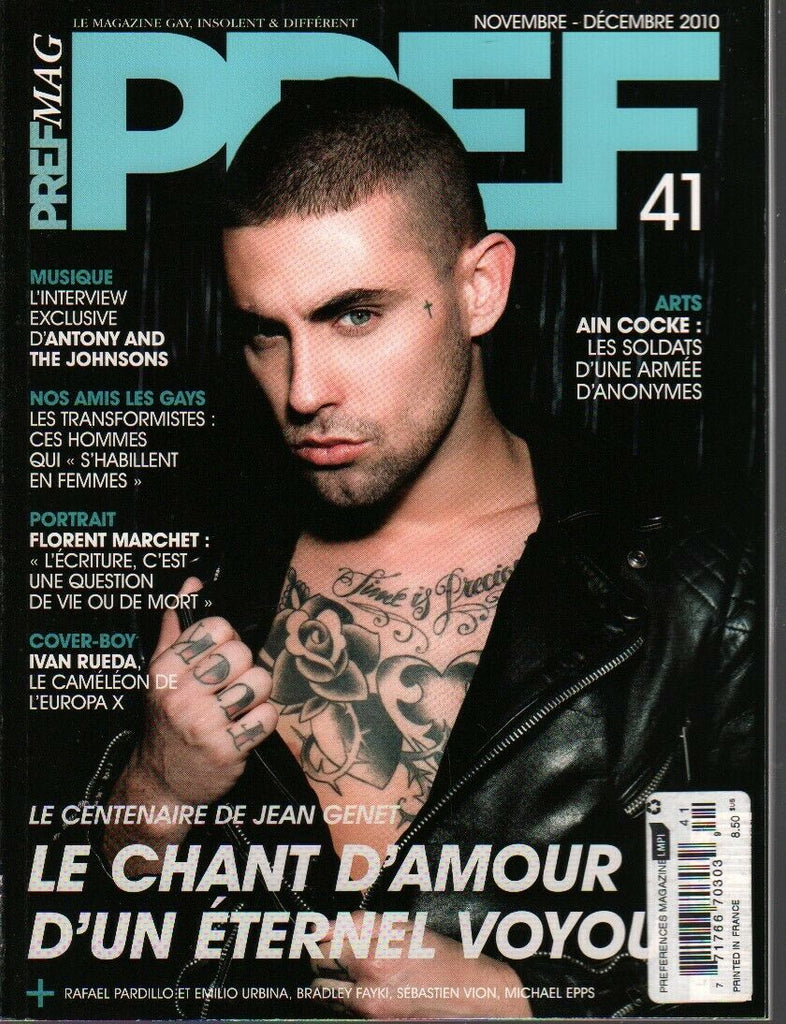 Pref Mag Rare French Gay Interest Nov-Dec 2010 Rafael Pardillo 030620AME
