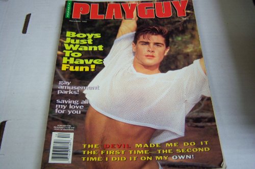 Playguy Gay Adult Magazine "Boys Just Want to Have Fun!" December 1992   010926lmp