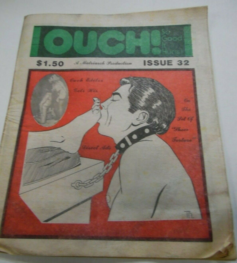 Ouch Fetish Newspaper Sheer Pleasure #32 1985 012920lm-ep2