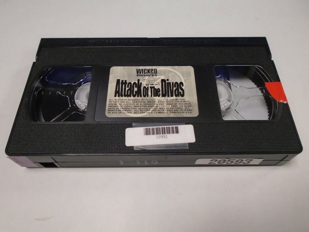 Attack of the Divas Wicked Pictures 2002 Adult VHS 030419AMP3