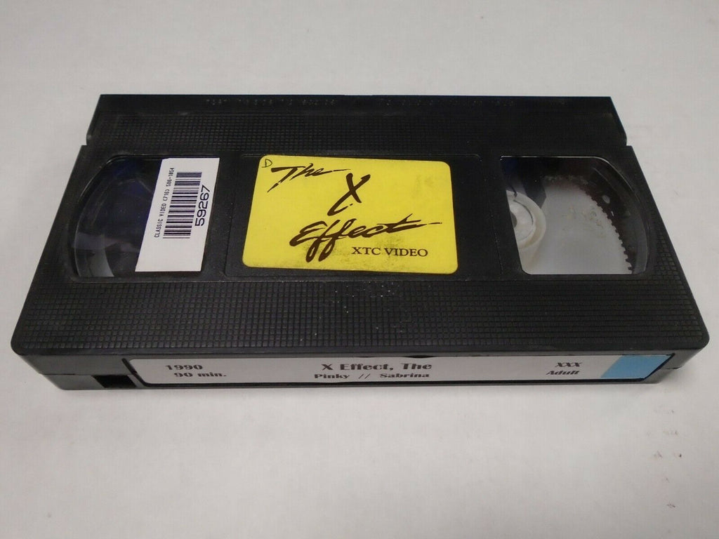 The X Effect Pinky Sabrina 1990 90mins Adult VHS 030519AMP2