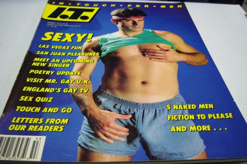 In Touch for Men Gay Adult Magazine "Sexy! Las Vegas Fun, San Juan Pleasures" #153 September 1989