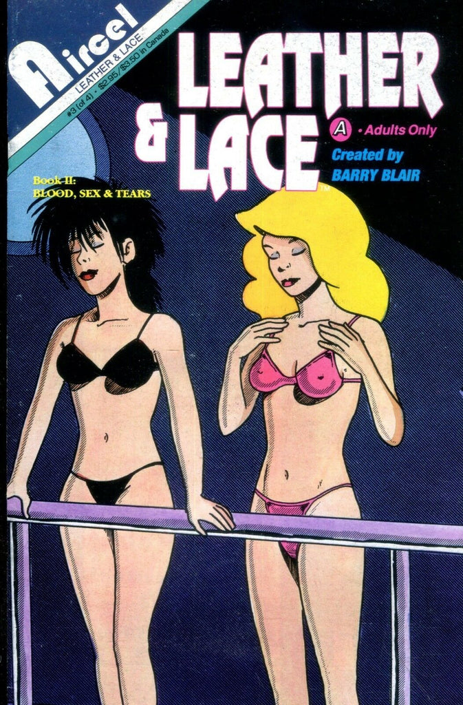 Leather & Lace Comic #3 Blood, Sex & Tears 1991 Aircel 010719lm-ep