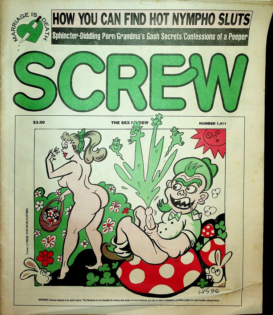Screw Newspaper Find Hot Nympho Sluts #1411 March 18, 1996 022820lm-ep