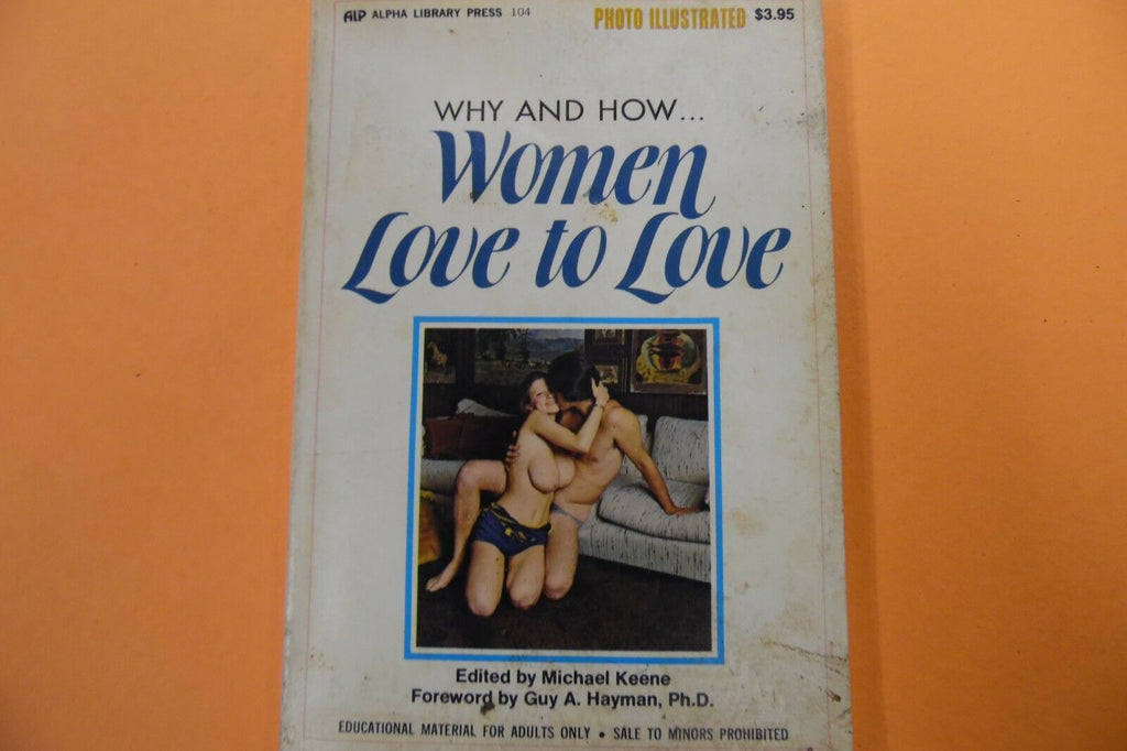 Why And How... Women Love To Love Book 1974 Photo Illustrated 110216lm-ep