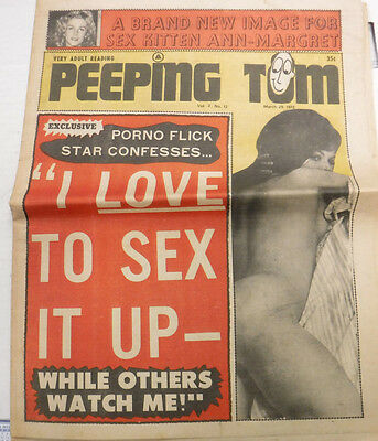 Peeping Tom Adult Newspaper Ann-Margret March 29, 1972 092215lm-ep