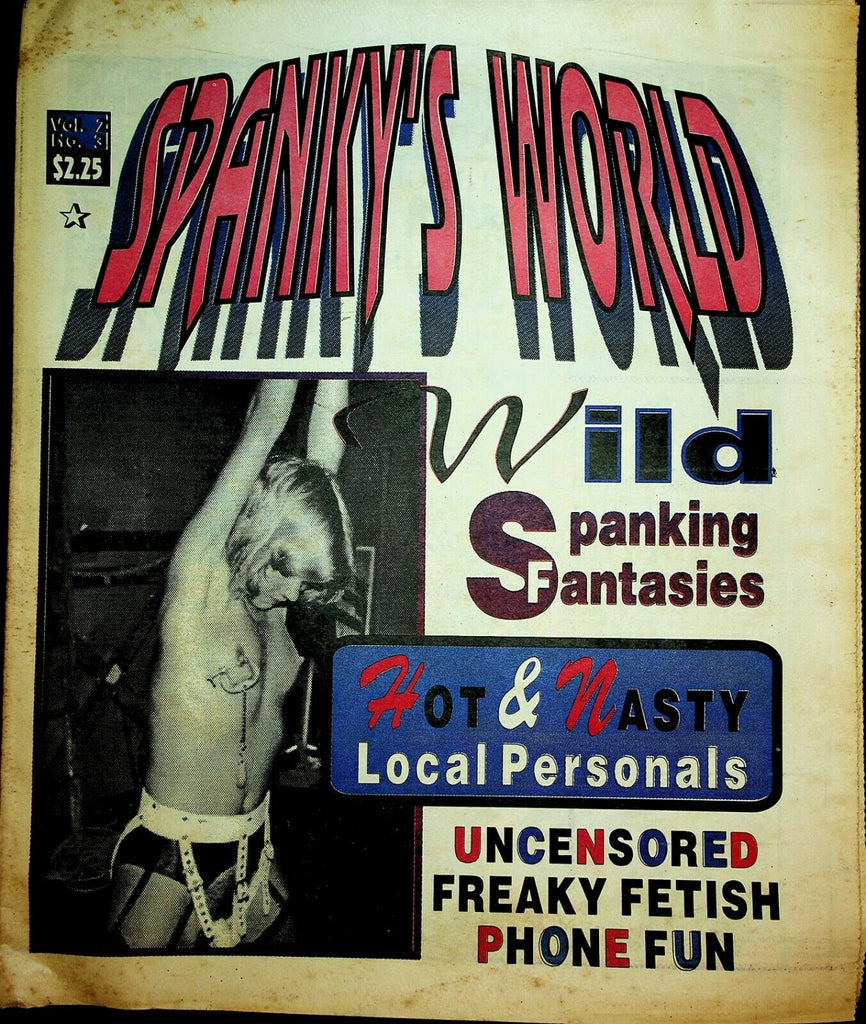 Spanky's World Newspaper Wild Spanking Fantasies vol.2 #3 022920lm-ep