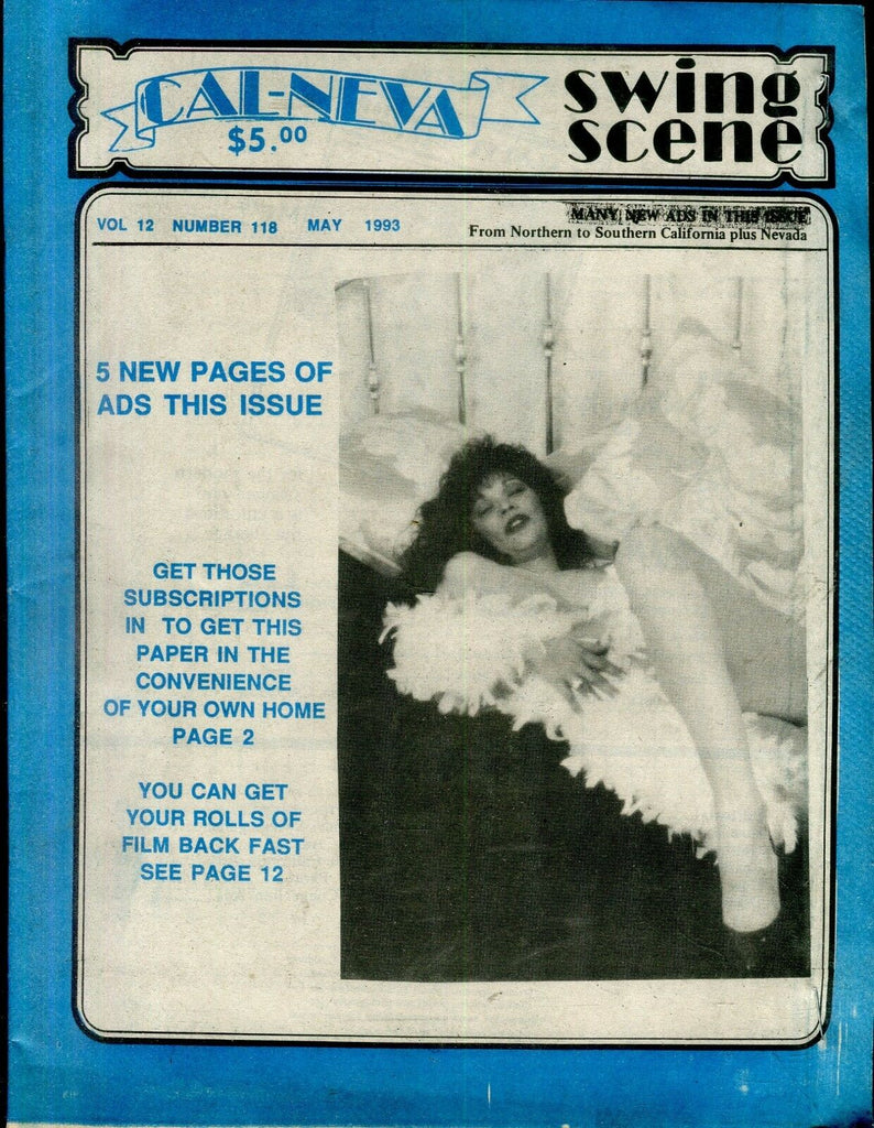 Cal-Neva Swing Scene Contacts Magazine May 1993 112618lm-ep