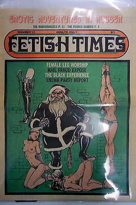 Fetish Times Adult Newspaper Adventures In Rubber #13 1973 030417mag lm-ep
