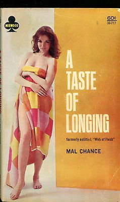 A Taste Of Longing Novel by Mal Chance 1966 Midwood 021618lm-ep3