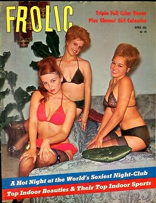 Frolic Busty Magazine Elaine Desmond April 1965 110618lm-ep